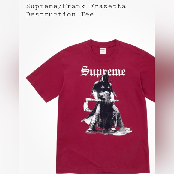 Supreme x Frank Frazetta Destruction Tee - Picture 1 of 3